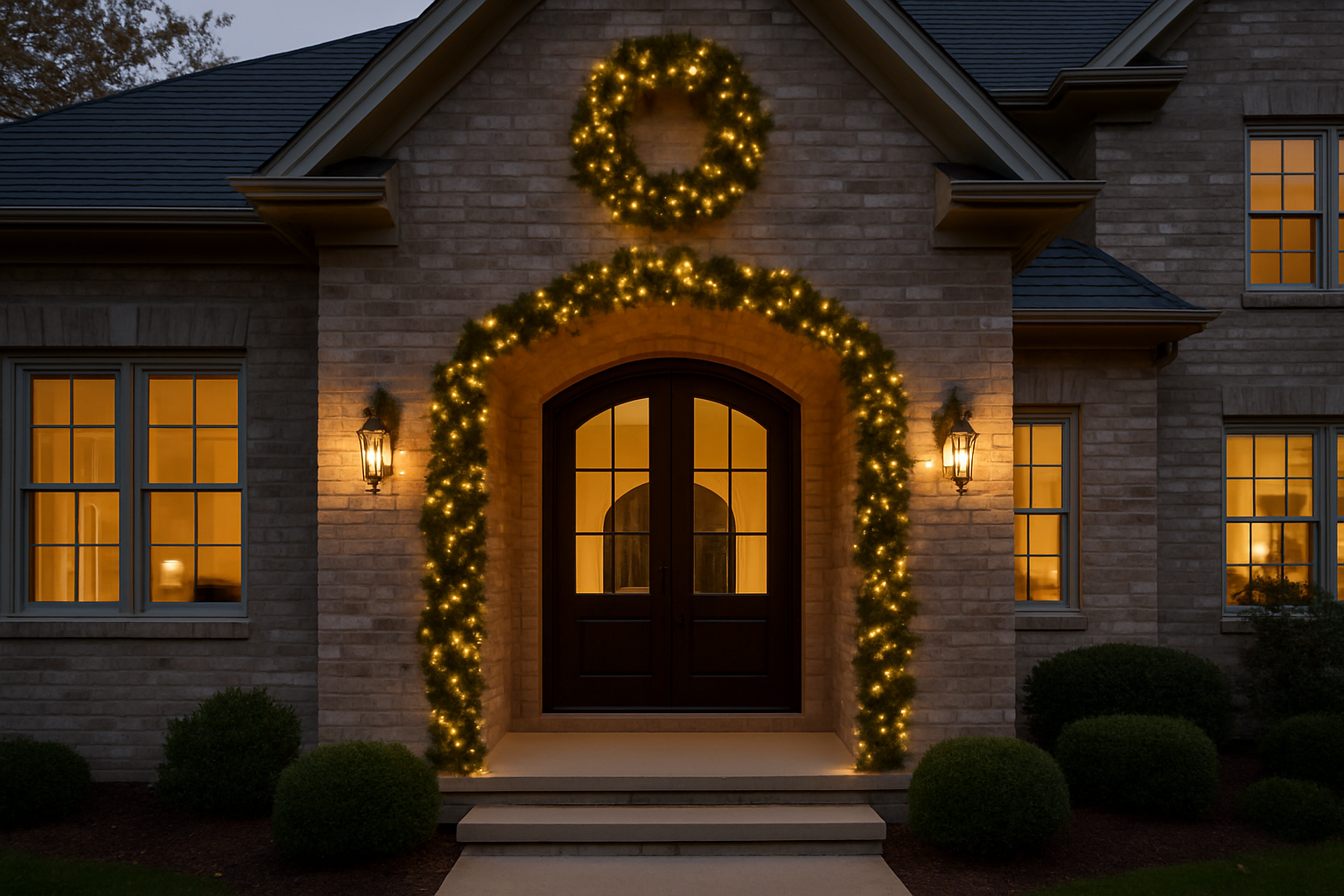 Wreath & Garland Installation