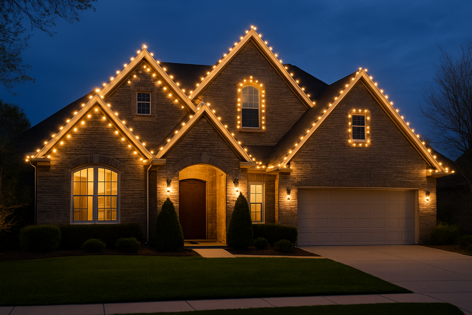 Exterior Residential Light Installation